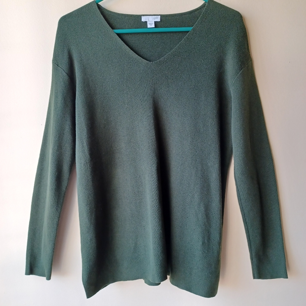 🌲☘️ J. JILL V Neck Sweater ☘️🌲